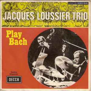 【中古】仏7” Jacques Loussier Trio Play Bach 333005 Decca /00080