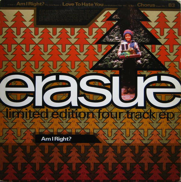 【中古】12” Erasure Am I Right L12MUTE134 Mute /00250
