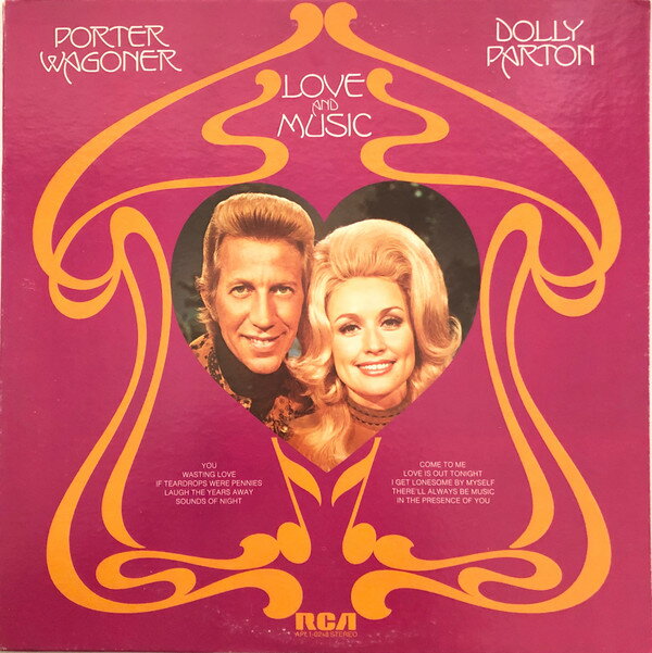 【中古】米LP Porter Wagoner & Dolly Parton Love And Music APL10248 RCA VICTOR /00260