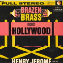 【中古】LP Henry Jerome & His Orchestra Brazen Brass Goes Hollywood SDL48 DECCA /002...