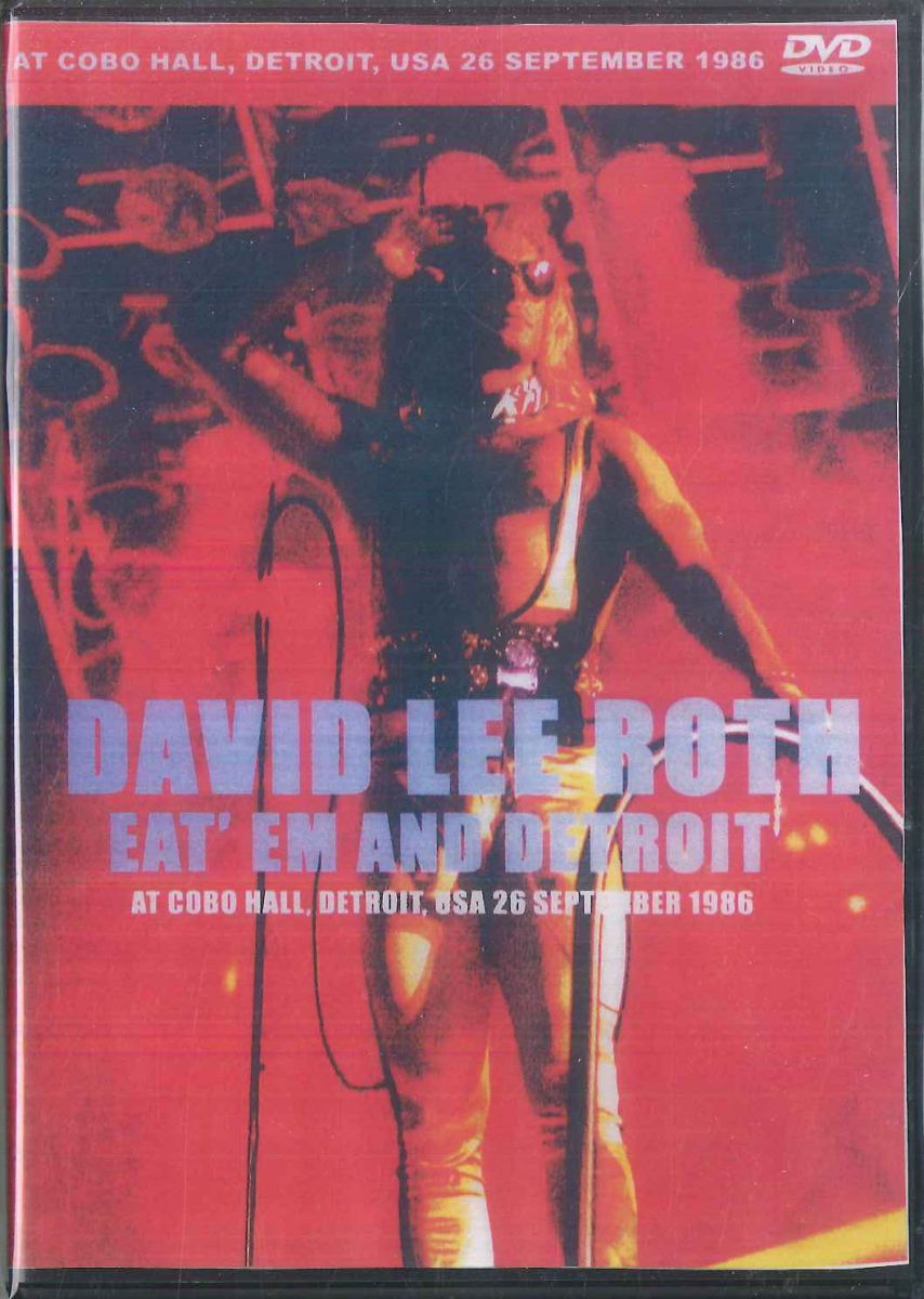 【中古】輸入DVD David Lee Roth Eatem And Detroit (DVD-R) NONE NOT ON LABEL /00110