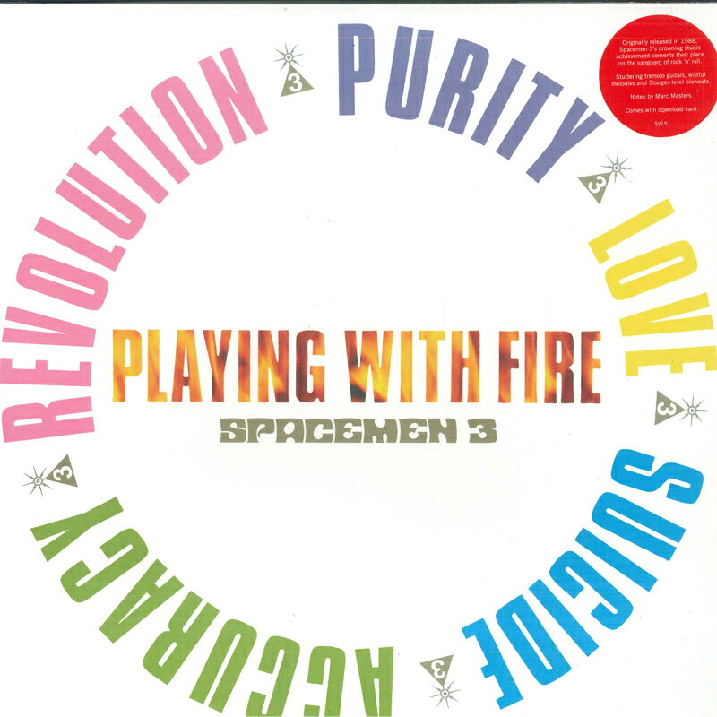 LP Spacemen 3 Playing With Fire SV151 Superior Viaduct 未開封 /00260