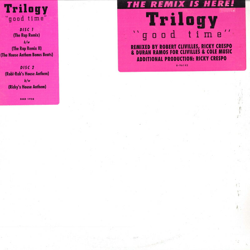 【中古】2discs 12” Trilogy Good Time DMD1928PROMO ATCO プロモ /00500