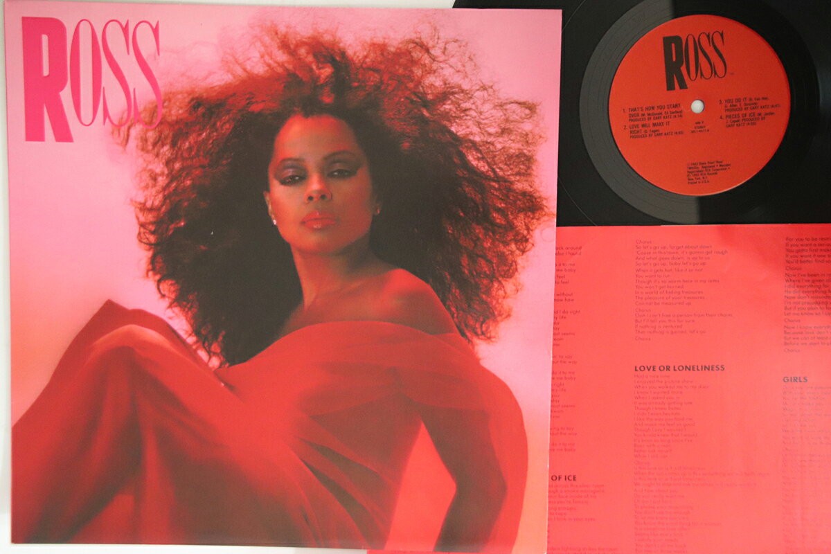 ・アーティスト Diana Ross ・タイトル Ross (- Embossed Sleeve) ・レーベル・型番 RCA AFL14677 ・フォーマット LP ・コンディション(盤) 非常に良い(EX) ・コンディション(ジャケット) 良い (VG+) ・コンディション(帯) オビなし ・特記事項 実際に発送される商品の画像です 【ご購入前に必ずご確認ください】 ・本店サイト(www.recordcity.jp)とは価格、送料が違います ・本店サイト、その他支店のオーダーとは同梱発送できません ・注文確定後に別の注文を頂いた場合、注文同士の同梱は致しかねます。 ・別倉庫から発送しているため、店頭受け渡しは対応しておりません ・一部商品は他の通販サイトでも販売しているため、ご注文のタイミングによっては商品のご用意ができない場合がございます。 ・土日祝日はお休みです 金曜・祝前日9時以降のご連絡またはご入金は、返答または発送が週明け・祝日明けに順次対応となります。 ・ご購入後のキャンセル不可 ご購入後のキャンセルはいかなる理由においてもお受けできません。ご了承の上、ご購入くださいませ。 ・日本郵便(ゆうパック/ゆうメール)によるお届けになります。 ・中古品であることをご理解ください 当ストアでは中古商品を主に販売しております。中古品であることをご理解の上ご購入ください。また、一部商品はRecordCityオンラインストアで試聴可能です。 ・返品について お客様のご都合による返品は一切承っておりません。 表記の内容と実際の商品に相違がある場合、また針飛び等で返品・返金をご希望される場合は、商品の到着後1週間以内にご連絡ください。商品の返送をこちらで確認後、キャンセル・返金を行います。 コンディションVG以下の商品は返品できません。プレイに影響のない表面のこすれ傷、プレス起因のノイズ盤は返品の対象外です。 【コンディション表記】 ・ほぼ新品(M-)(Like New) 完全な新品。未使用。当店ではほぼ使用しません ・非常に良い(EX)(Excellent) 中古盤として美品な状態。わずかな経年を感じるものの傷みを感じさせない、当店基準で最高の状態 ・良い(VG+)(Very Good Plus) 丁寧に扱われた中古品で、軽い使用感がみられる。 ・可(VG)(Acceptable) 使い込まれた中古品で、「良い」よりもさらに使用感がみられる。 ・悪い(VG-)(Bad) 状態が悪いアイテム。使用の保障はなく、再生不可、針飛び、目立つノイズがあるかもしれない。状態によるクレーム不可。返品不可。 ・非常に悪い(G)(Very Bad) 「悪い」よりさらに状態が悪いアイテム。使用の保障はなく、再生不可、針飛び、目立つノイズがあるかもしれない。状態によるクレーム不可。返品不可。 ・ジャンク(Fair)(Junk/Fair) 割れている、反っている、水ダメージがある、カビ、ジャケットが分離している、ひどい書き込み、ひどい擦れなど最低の状態。使用の保障はなく、再生不可、針飛び、目立つノイズがあるかもしれない。状態によるクレーム不可。返品不可。 ・ジャンク(Poor)(Junk/Poor) 割れている、反っている、水ダメージがある、カビ、ジャケットが分離している、ひどい書き込み、ひどい擦れなど最低の状態。使用の保障はなく、再生不可、針飛び、目立つノイズがあるかもしれない。状態によるクレーム不可。返品不可。