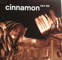 【中古】スウェーデンCD Cinnamon Vox Ep SNAPC33 Soap Records (2) 紙ジャケ /00110