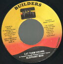 【中古】ジャマイカ7” Elephant Man / Einstein Let Them Drown / Bad Mind Dutty Heart none B...