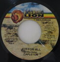 【中古】ジャマイカ7” Capleton / Prophecy Band Joy For All / Gal Gone Riddim NONE Roaring ...