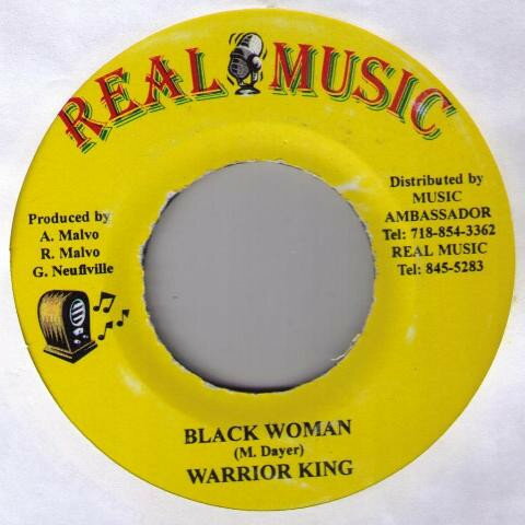 【中古】ジャマイカ7” Warrior King Black Woman NONE Real Music (2) /00080 【中古】ジャマイカ7” Warrior King Black Woman NONE Real Music (2) /00080