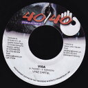 【中古】ジャマイカ7” Vybz Kartel Visa FF0050 40/40 Productions /00080