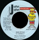 【中古】ジャマイカ7” Terror Fabulous Pop Style NONE John John Records /00080