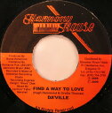 【中古】ジャマイカ7” Daville Find A Way To Love NONE Harmony House /00080