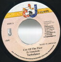【中古】ジャマイカ7” Turbulence Cry Of The Poor NONE CJ Records /00080