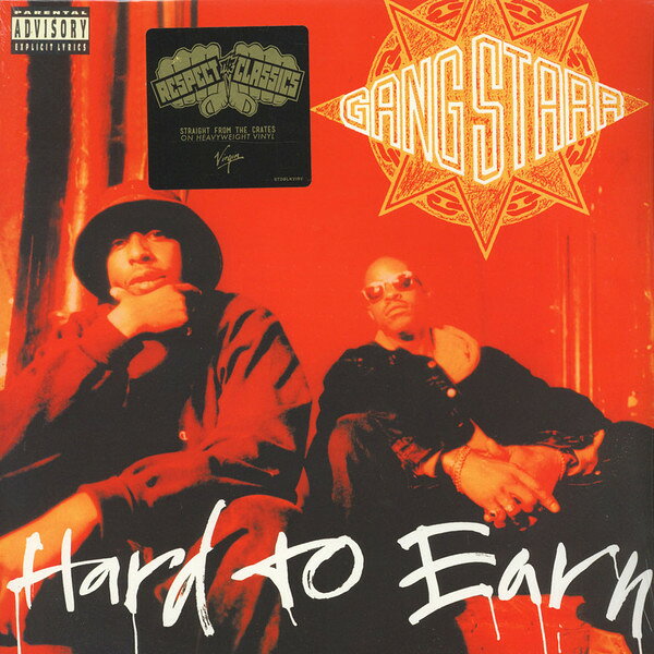 【新品】2discs LP Gang Starr Hard To Earn (-180g) B002174101 Virgin 未開封 /00660