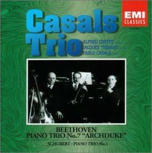 【中古】CD カザルス・トリオ, パブロ・カザ ベートーヴェン 大公トリオ / シューベル ピアノ三重奏 TOCE11578 EMI Classics