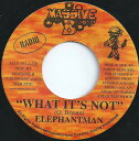【中古】米7” Elephant Man What Its Not MAS193 Massive B /00080