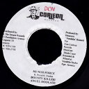 【中古】ジャマイカ7” Bounty Killer / Angel Doolas Mi Nuh Force NONE Don Corleon Records /00080