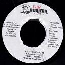 【中古】ジャマイカ7” Vybz Kartel / Wayne Marshall Why Yu Doing It NONE Don Corleon Record...
