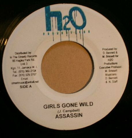 【中古】ジャマイカ7” Assassin Girls Gone Wild NONE H2O Productions /00080