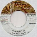 【中古】ジャマイカ7” Tanto Metro & Devonte Dancehall Vibe SRPD00033 Singso Records /00080