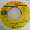 【中古】ジャマイカ7” Shabba Ranks Young Girls Wine NONE Digital-B /00080