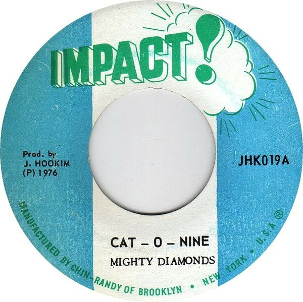 【中古】米7” Mighty Diamonds Cat - O - Nine JHK019 Impact! /00080
