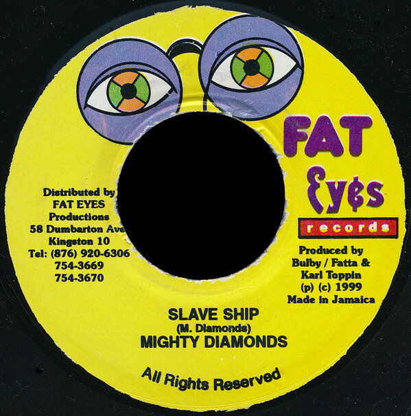 Other - 【中古】ジャマイカ7” Mighty Diamonds Slave Ship NONE Fat Eyes Records /00080