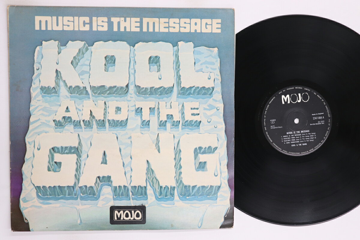 ・アーティスト Kool & The Gang ・タイトル Music Is The Message ・レーベル・型番 MOJO 2347004 ・フォーマット LPレコード ・コンディション(盤) 良い (VG+) ・コンディション(ジャケット) 可 (VG) ・コンディション(帯) オビなし ・特記事項 【水濡ダメージ】 実際に発送される商品の画像です 【ご購入前に必ずご確認ください】 ・本店サイト(www.recordcity.jp)とは価格、送料が違います ・本店サイト、その他支店のオーダーとは同梱発送できません ・注文確定後に別の注文を頂いた場合、注文同士の同梱は致しかねます。 ・別倉庫から発送しているため、店頭受け渡しは対応しておりません ・一部商品は他の通販サイトでも販売しているため、ご注文のタイミングによっては商品のご用意ができない場合がございます。 ・土日祝日はお休みです 金曜・祝前日9時以降のご連絡またはご入金は、返答または発送が週明け・祝日明けに順次対応となります。 ・ご購入後のキャンセル不可 ご購入後のキャンセルはいかなる理由においてもお受けできません。ご了承の上、ご購入くださいませ。 ・日本郵便(ゆうパック/ゆうメール)によるお届けになります。 ・中古品であることをご理解ください 当ストアでは中古商品を主に販売しております。中古品であることをご理解の上ご購入ください。また、一部商品はRecordCityオンラインストアで試聴可能です。 ・返品について お客様のご都合による返品は一切承っておりません。 表記の内容と実際の商品に相違がある場合、また針飛び等で返品・返金をご希望される場合は、商品の到着後1週間以内にご連絡ください。商品の返送をこちらで確認後、キャンセル・返金を行います。 コンディションVG以下の商品は返品できません。プレイに影響のない表面のこすれ傷、プレス起因のノイズ盤は返品の対象外です。 【コンディション表記】 ・ほぼ新品(M-)(Like New) 完全な新品。未使用。当店ではほぼ使用しません ・非常に良い(EX)(Excellent) 中古盤として美品な状態。わずかな経年を感じるものの傷みを感じさせない、当店基準で最高の状態 ・良い(VG+)(Very Good Plus) 丁寧に扱われた中古品で、軽い使用感がみられる。 ・可(VG)(Acceptable) 使い込まれた中古品で、「良い」よりもさらに使用感がみられる。 ・悪い(VG-)(Bad) 状態が悪いアイテム。使用の保障はなく、再生不可、針飛び、目立つノイズがあるかもしれない。状態によるクレーム不可。返品不可。 ・非常に悪い(G)(Very Bad) 「悪い」よりさらに状態が悪いアイテム。使用の保障はなく、再生不可、針飛び、目立つノイズがあるかもしれない。状態によるクレーム不可。返品不可。 ・ジャンク(Fair)(Junk/Fair) 割れている、反っている、水ダメージがある、カビ、ジャケットが分離している、ひどい書き込み、ひどい擦れなど最低の状態。使用の保障はなく、再生不可、針飛び、目立つノイズがあるかもしれない。状態によるクレーム不可。返品不可。 ・ジャンク(Poor)(Junk/Poor) 割れている、反っている、水ダメージがある、カビ、ジャケットが分離している、ひどい書き込み、ひどい擦れなど最低の状態。使用の保障はなく、再生不可、針飛び、目立つノイズがあるかもしれない。状態によるクレーム不可。返品不可。