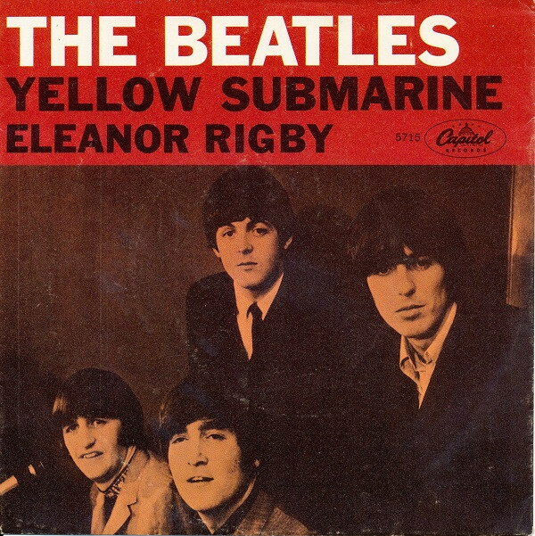 Artist Name: R - 【中古】7” Beatles Yellow Submarine / Eleanor Rigby 5715 Capitol Records /00080
