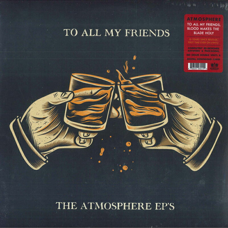 2discs LP Atmosphere To All My Friends, Blood Makes the Blade Holy RSE03211 Rhymesayers Entertai 未開封 /00520