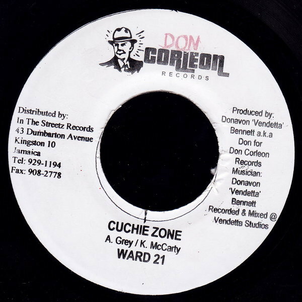【中古】ジャマイカ7” Ward 21 / Reagan Cuchie Zone / Brand NONE Don Corleon Records /00080