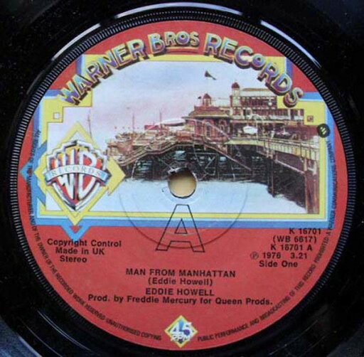 【中古】英7” Eddie Howell Man From Manhattan K16701 Warner Bros. Records /00080 【中古】英7” Eddie Howell Man From Manhattan K16701 Warner Bros. Records /00080