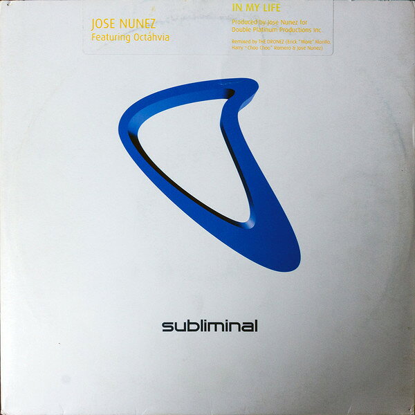 12” Jose Nunez, Octavia Lambertis In My Life SUB5 Subliminal /00250