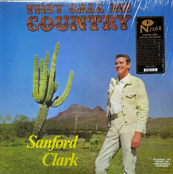 LP Sanford Clark They Call Me Country (Blue Vinyl) NUM1268 Numero Group 未開封 /00260