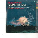【中古】10” ユージン・オーマンディ指揮 フ ベートーヴェン交響曲第5番ハ短調 ZL26 COLUMBIA /00200