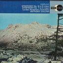 【中古】英LP Jean Sibelius - The London Sym Symphony No. 6 In D Minor - Symphony No. ...