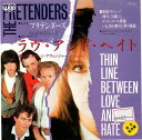 【中古】7” Pretenders Thin Line Between Love And Hate P1870 REAL /00080(2)