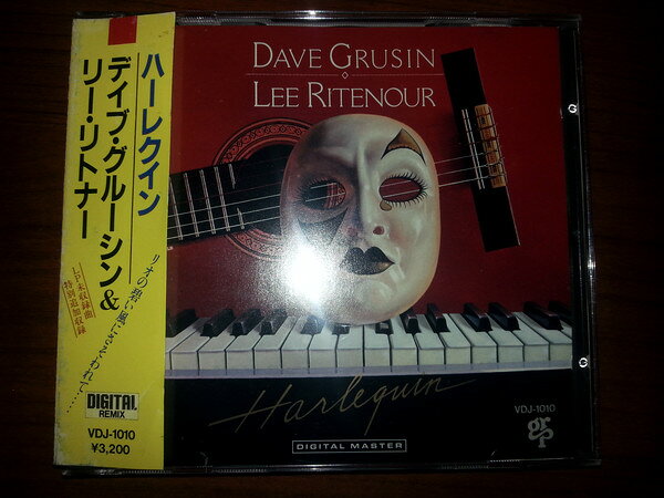 CD Dave Grusin &amp; Lee Ritenour Harlequin VDJ1010 GRP /00110