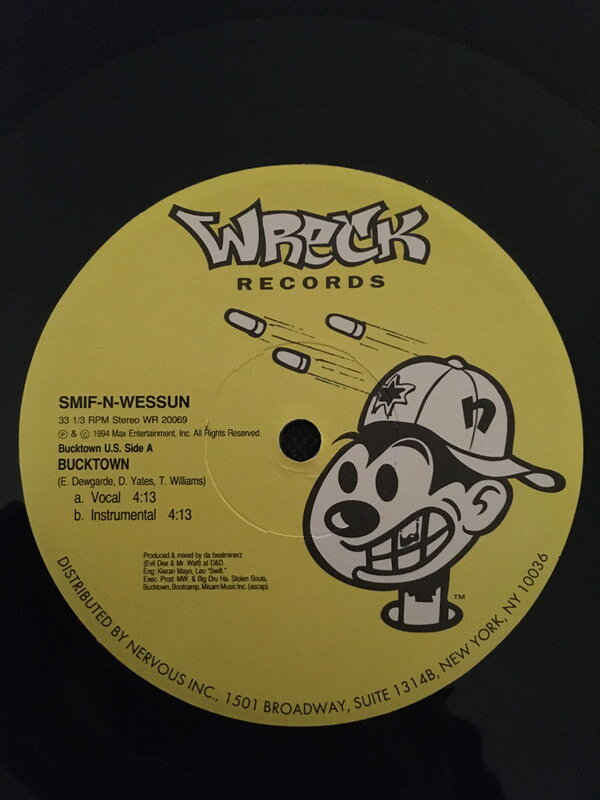 쥳ɥƥ ŷԾŹ㤨֡š12 Smif-N-Wessun Bucktown / Lets Git It On WR20069 Wreck Records /00250פβǤʤ2,178ߤˤʤޤ