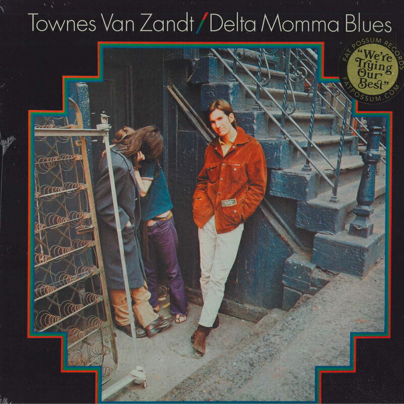 【新品】LP Townes Van Zandt Delta Momma Blues FP10881 Fat Possum Records 未開封 /00260