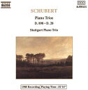 【中古】輸入LP Stuttgart Piano Trio Schubert;Piano Trios D28... 8550131 Naxos /00110