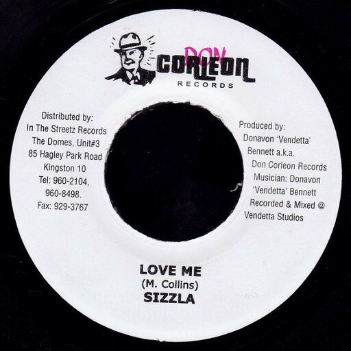 【中古】ジャマイカ7” Sizzla Love Me none Don Corleon Records /00080 【中古】ジャマイカ7” Sizzla Love Me none Don Corleon Records /00080