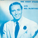 【中古】米LP Hal McIntyre One Night Stand With Hal McIntyre LP1006 JOYCE /00260