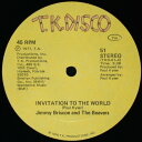 【中古】米12” Jimmy Briscoe & The Beavers Invitation To The World TKD51 T.K. Disco /0...