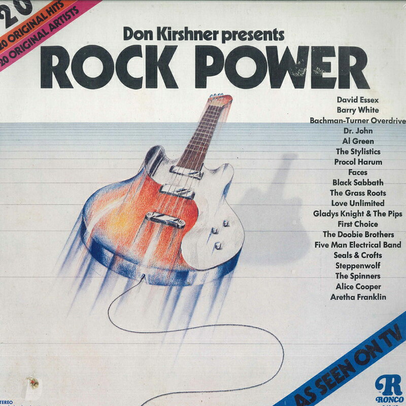 【新品】LP Various Rock Power P12417 Ronco 未開封 /00260