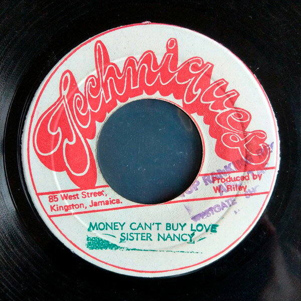 7” Sister Nancy / Dean Fraser Money Cant Buy Love / Go Away Girl NONE Techniques /00080