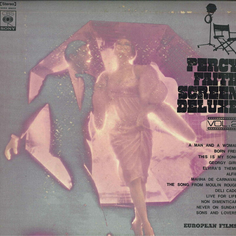【中古】LP Percy Faith & His Orchestra Percy Faith Screen Deluxe European Films SONX60032 CBS SONY /00400