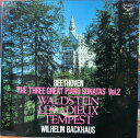 【中古】LP ウィルヘルム・バックハウス ベートーヴェン 3大ピアノ奏鳴曲=第2集 ワルトシュタ SLC1577PROMO LONDON /00400