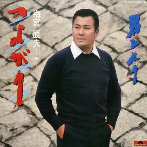 【中古】7” 梅宮辰夫 つよがり 7DX1187 POLYDOR /00080