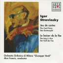 【中古】欧CD Francis; Giuseppe Verdi So Mil Stravinsky;Jeu De Cartes 74321636432 Arte Nova Classics /00110