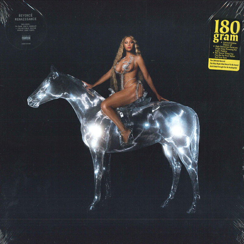 2discs LP Beyonce Renaissance 19658719671 PARKWOOD ENTERTAINME 未開封 /00520